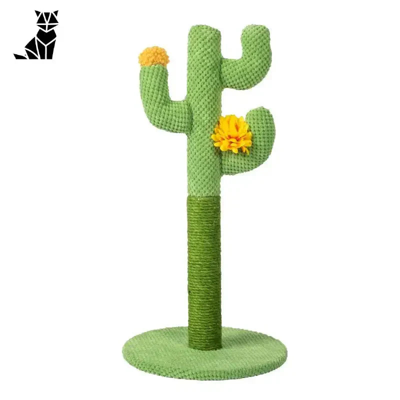 Jouet pour chat en sisal de haute qualité sur cactus cat tree : arbre à chat