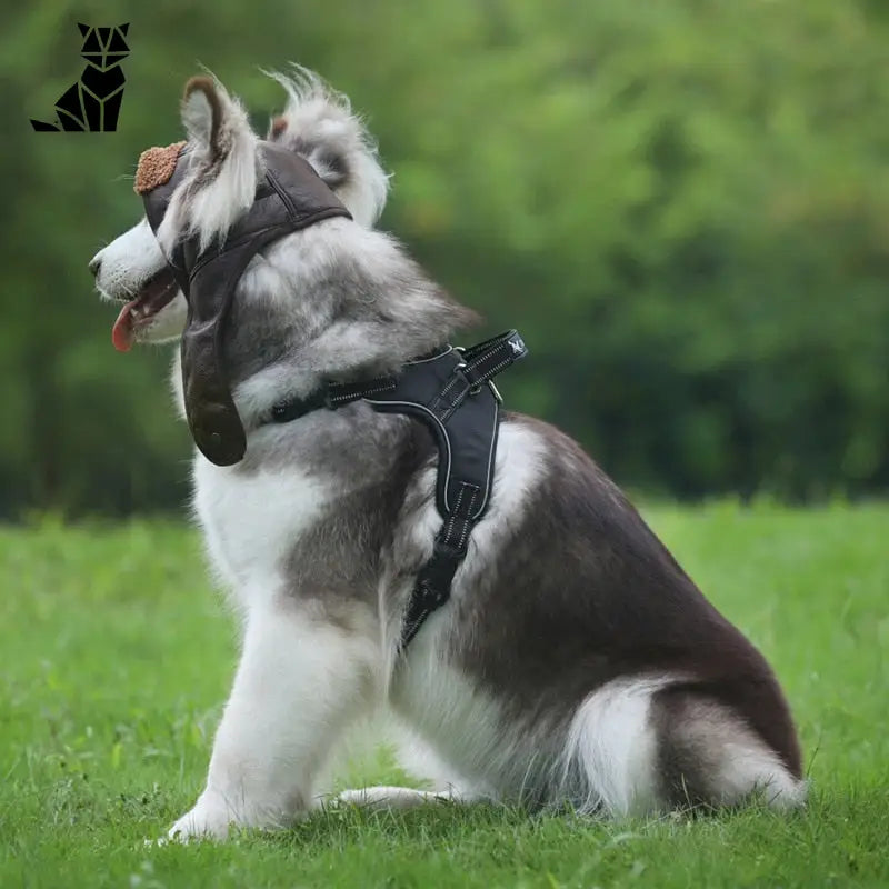 Bonnet pour Chien Aviateur WW2