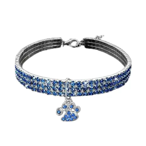 Collier pour chat avec diamants Transparent Background