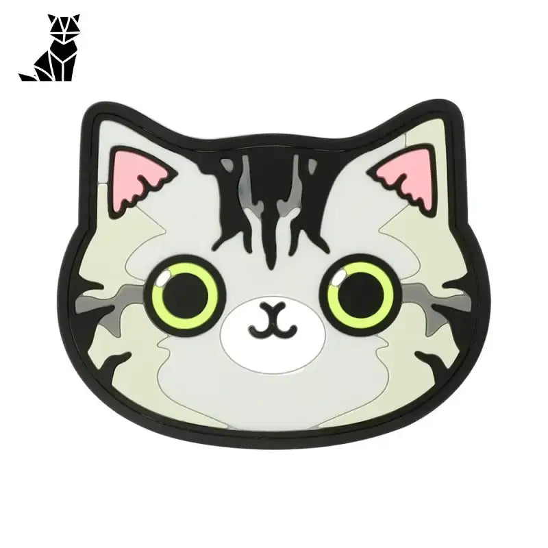 Dessous De Verre Chat Mignon Pour Votre Thé Ou Café - Chat Cartoon 3