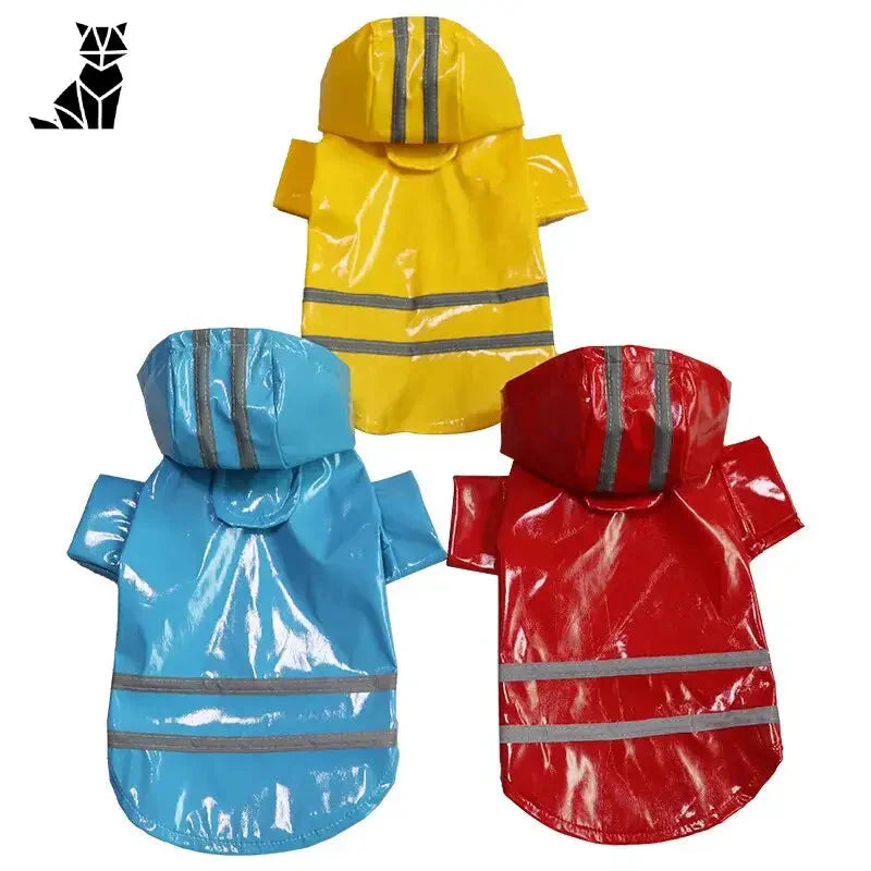 Reflective Waterproof Coat for Small Dogs | Manteau Imperméable pour Petit Chiens