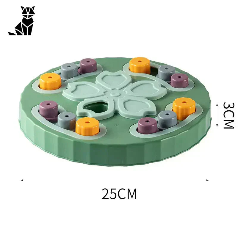 Jouet interactif pour chiens avec roues pour la santé digestive