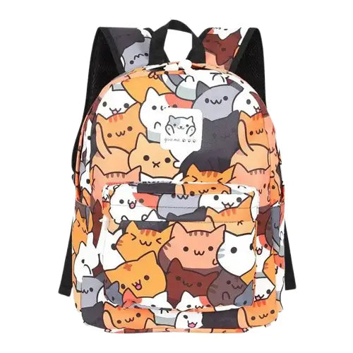 Sac à Dos Chat Adorable: Un Pur Bonheur Pour Vos Sorties! Chat Cartoon Transparent Background